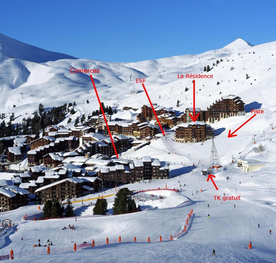 Bel Appartement Renove A Belle Plagne ลาปลาญ ภายนอก รูปภาพ